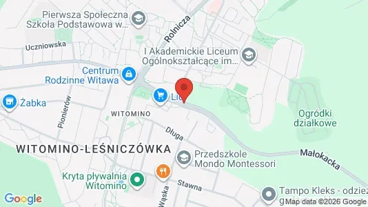 Apartments for rent i Gdynia - kort over placeringen