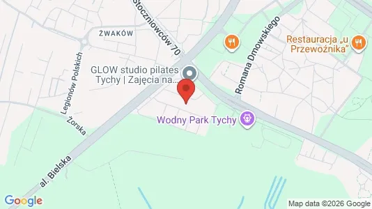 Apartments for rent i Tychy - kort over placeringen