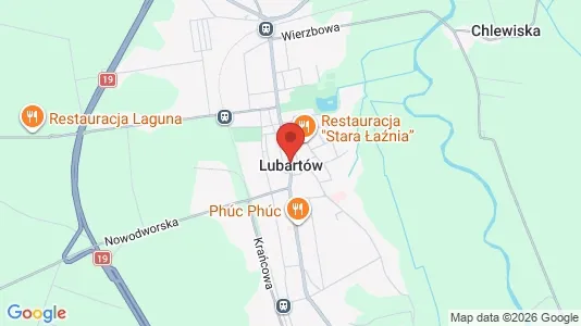 Houses for rent i Lubartowski - kort over placeringen