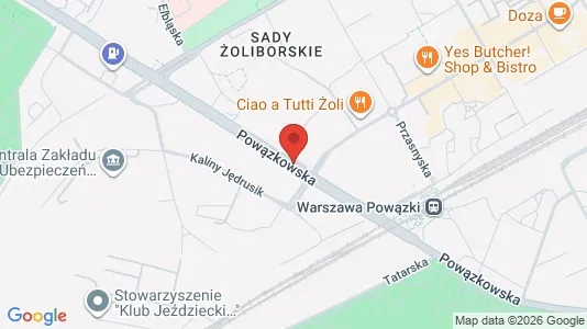 Apartments for rent i Warszawa Żoliborz - kort over placeringen