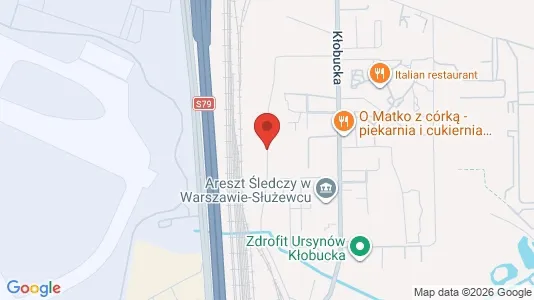 Apartments for rent i Warszawa Ursynów - kort over placeringen