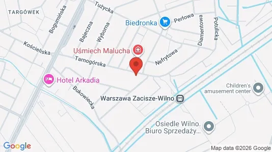 Apartments for rent i Warszawa Targówek - kort over placeringen