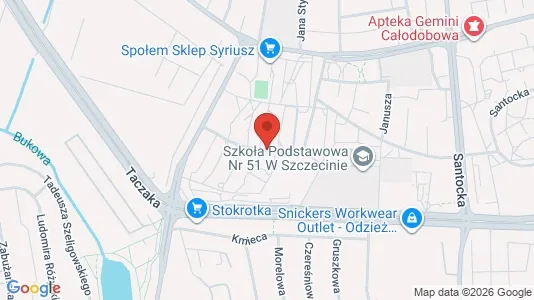Apartments for rent i Szczecin - kort over placeringen