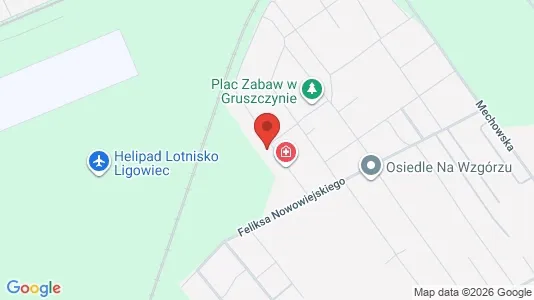 Apartments for rent i Poznański - kort over placeringen