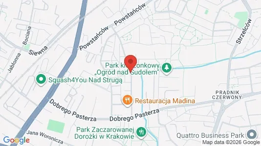 Apartments for rent i Kraków Śródmieście - kort over placeringen