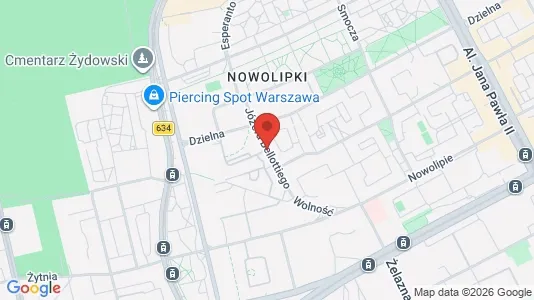 Rooms for rent i Warszawa Wola - kort over placeringen