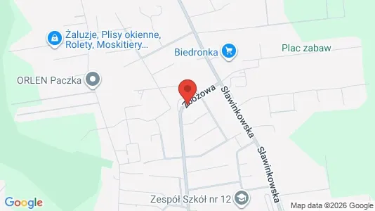 Rooms for rent i Lublin - kort over placeringen
