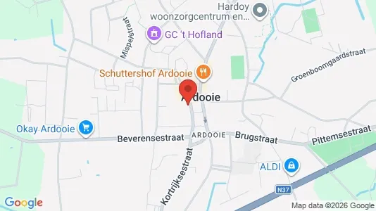 Apartments for rent i Ardooie - kort over placeringen