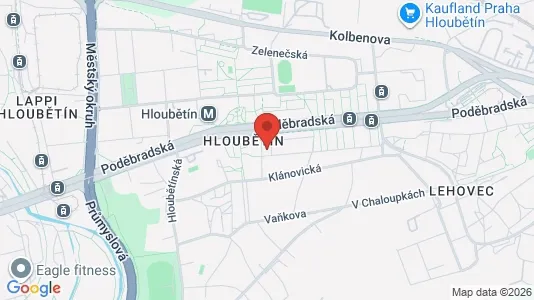 Apartments for rent i Prague 5 - kort over placeringen