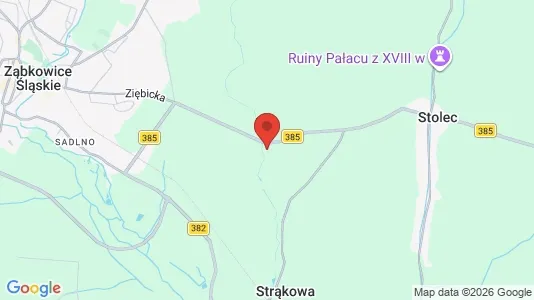 Apartments for rent i Ząbkowicki - kort over placeringen