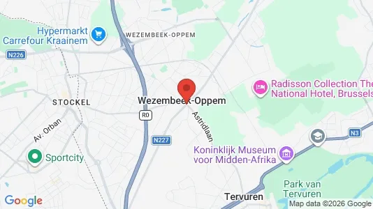 Houses for rent i Wezembeek-Oppem - kort over placeringen