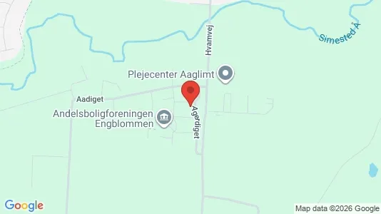 Apartments for rent i Aalestrup - kort over placeringen