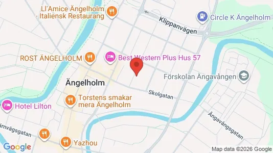 Apartments for rent i Ängelholm - kort over placeringen