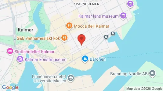 Apartments for rent i Kalmar - kort over placeringen