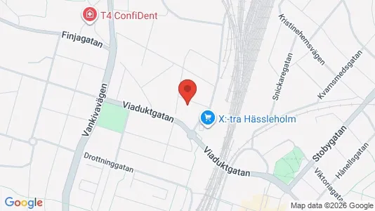 Apartments for rent i Hässleholm - kort over placeringen