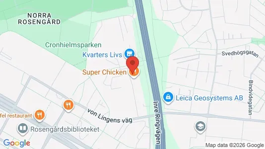 Apartments for rent i Rosengård - kort over placeringen
