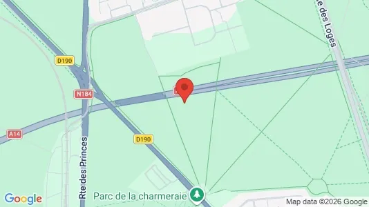 Apartments for rent i Saint-Germain-en-Laye - kort over placeringen