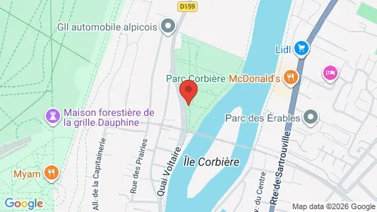 Apartments for rent i Saint-Germain-en-Laye - kort over placeringen