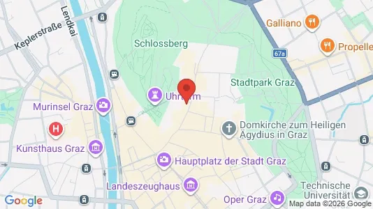Apartments for rent i Eggersdorf bei Graz - kort over placeringen