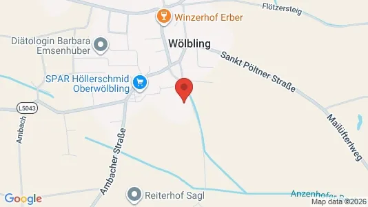 Apartments for rent i Wölbling - kort over placeringen