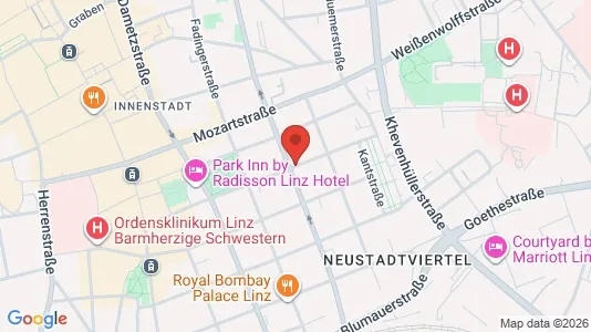 Apartments for rent i Leonding - kort over placeringen