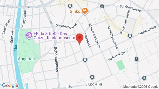 Apartments for rent i Eggersdorf bei Graz - kort over placeringen
