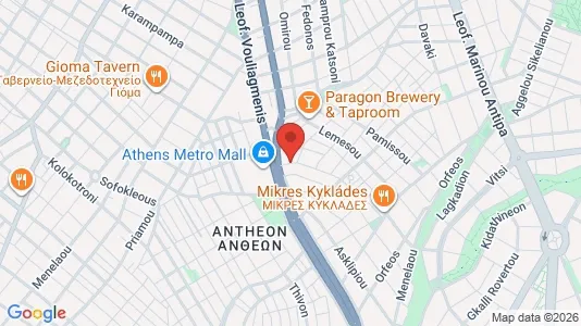 Apartments for rent i Agios Dimitrios - kort over placeringen
