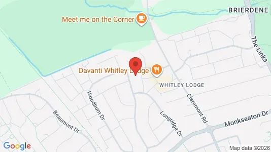 Apartments for rent i Whitley Bay - Tyne and Wear - kort over placeringen