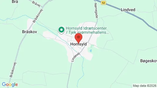 Houses for rent i Hornsyld - kort over placeringen
