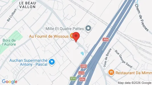 Apartments for rent i Palaiseau - kort over placeringen