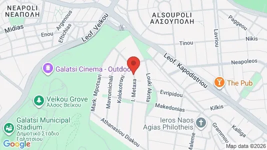 Apartments for rent i Filothei-Psychiko - kort over placeringen