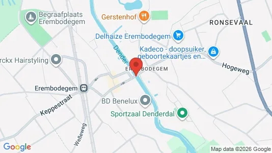Apartments for rent i Aalst - kort over placeringen