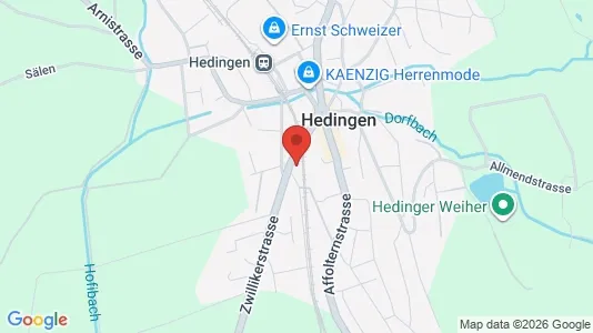 Apartments for rent i Affoltern - kort over placeringen