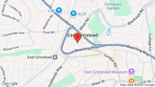 Apartments for rent i East Grinstead - West Sussex - kort over placeringen