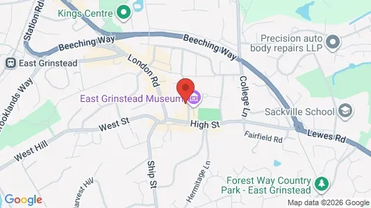 Apartments for rent i East Grinstead - West Sussex - kort over placeringen