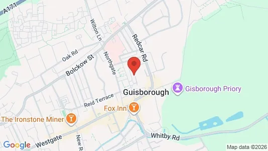 Apartments for rent i Guisborough - Cleveland - kort over placeringen