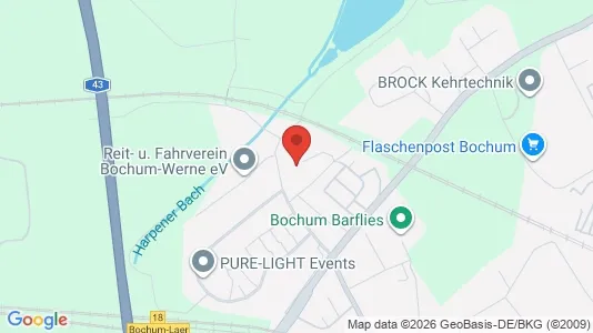 Apartments for rent i Bochum - kort over placeringen