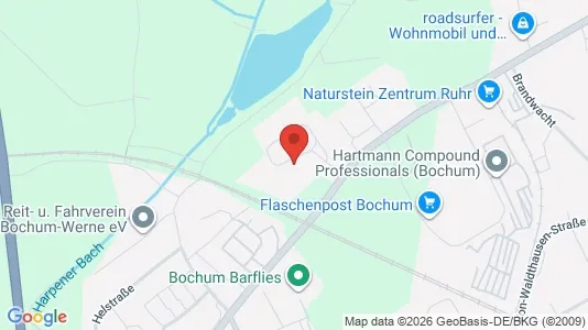 Apartments for rent i Bochum - kort over placeringen