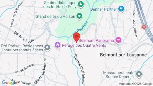 Apartments for rent i Lavaux-Oron - kort over placeringen