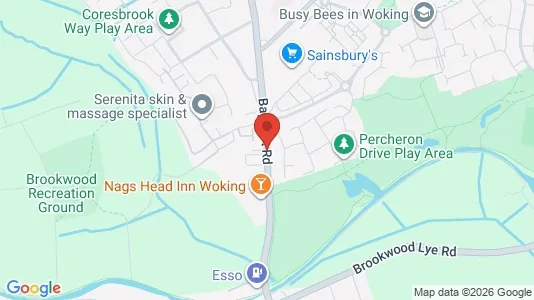 Apartments for rent i Woking - Surrey - kort over placeringen