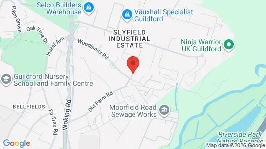Apartments for rent i Guildford - Surrey - kort over placeringen