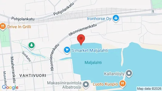 Apartments for rent i Kuopio - kort over placeringen