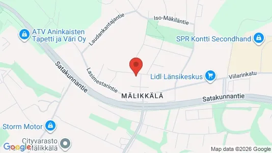Apartments for rent i Turku - kort over placeringen