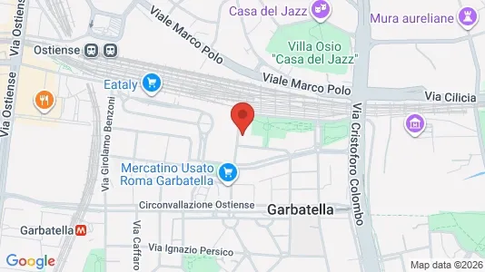 Apartments for rent i Roma Municipio VIII – Appia Antica - kort over placeringen
