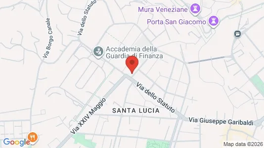 Apartments for rent i Bergamo - kort over placeringen