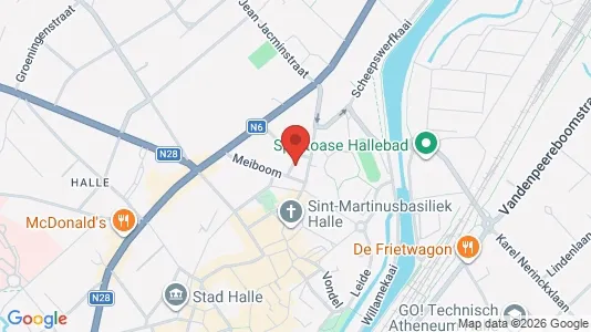 Apartments for rent i Halle - kort over placeringen
