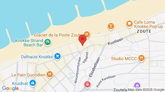Apartments for rent i Knokke-Heist - kort over placeringen