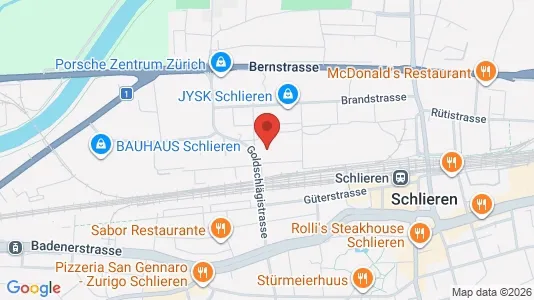Apartments for rent i Dietikon - kort over placeringen