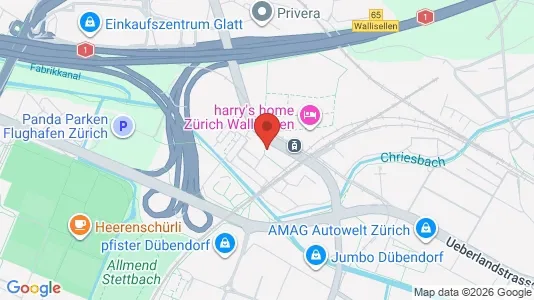 Apartments for rent i Bülach - kort over placeringen