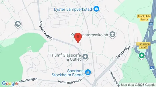 Apartments for rent i Stockholm South - kort over placeringen